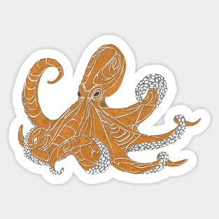 Octopus Sticker